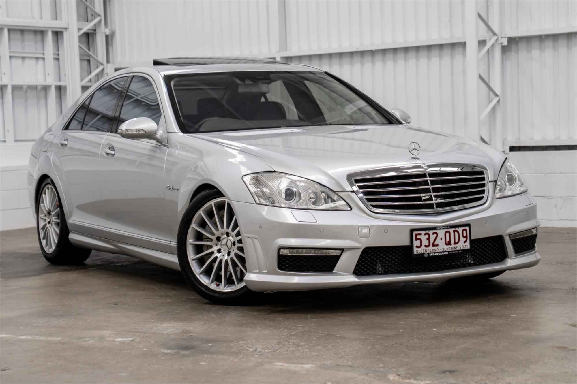 2008 MERCEDES-BENZ S63 221 07 UPGRADE AMG 7 SP AUTOMATIC G-TRONIC 4D SEDAN