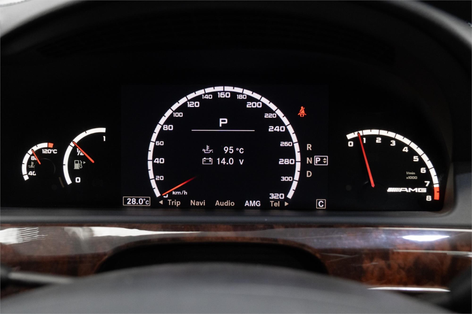 2008 MERCEDES-BENZ S63 221 07 UPGRADE AMG 7 SP AUTOMATIC G-TRONIC 4D SEDAN