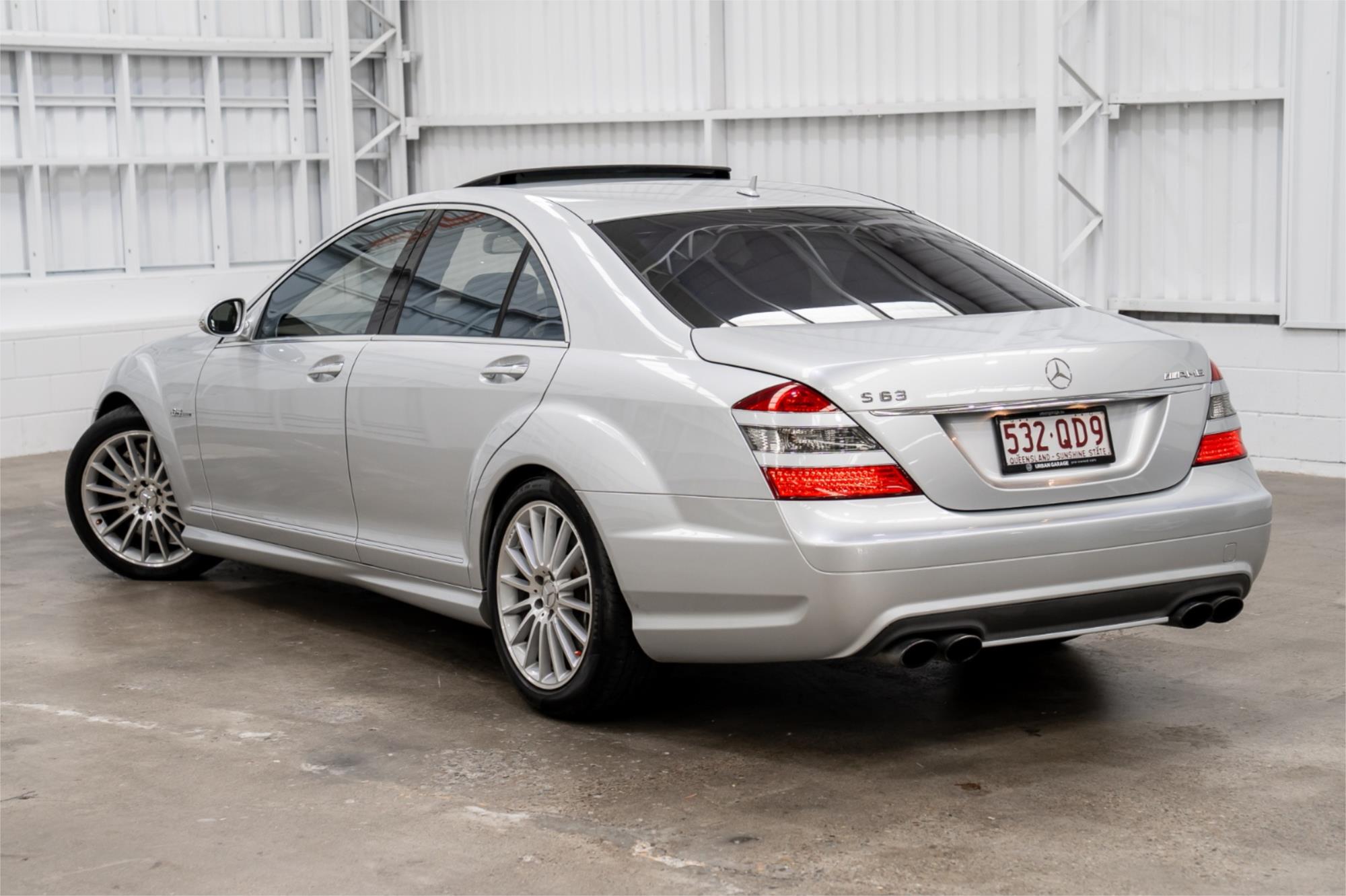 2008 MERCEDES-BENZ S63 221 07 UPGRADE AMG 7 SP AUTOMATIC G-TRONIC 4D SEDAN