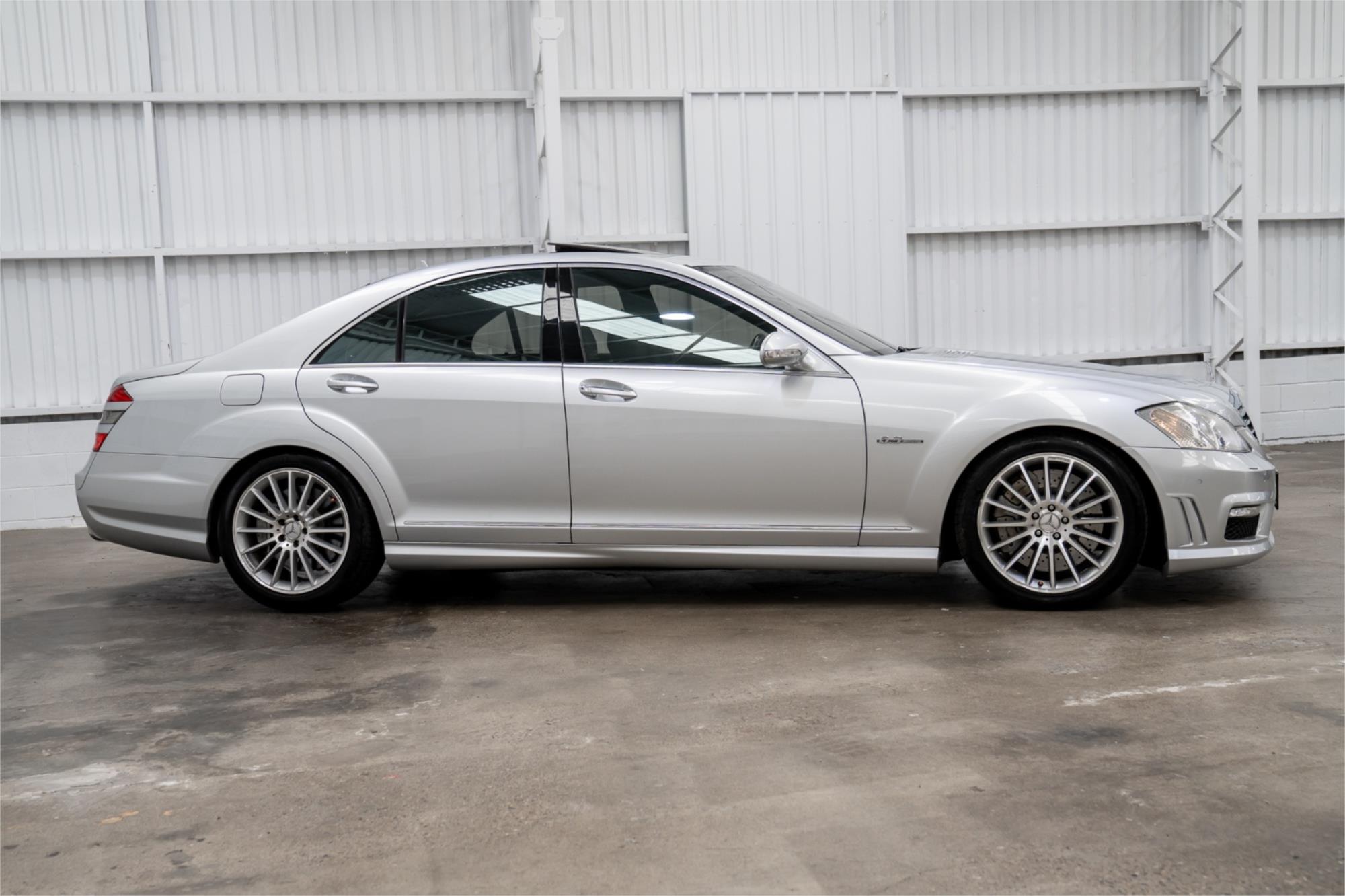 2008 MERCEDES-BENZ S63 221 07 UPGRADE AMG 7 SP AUTOMATIC G-TRONIC 4D SEDAN