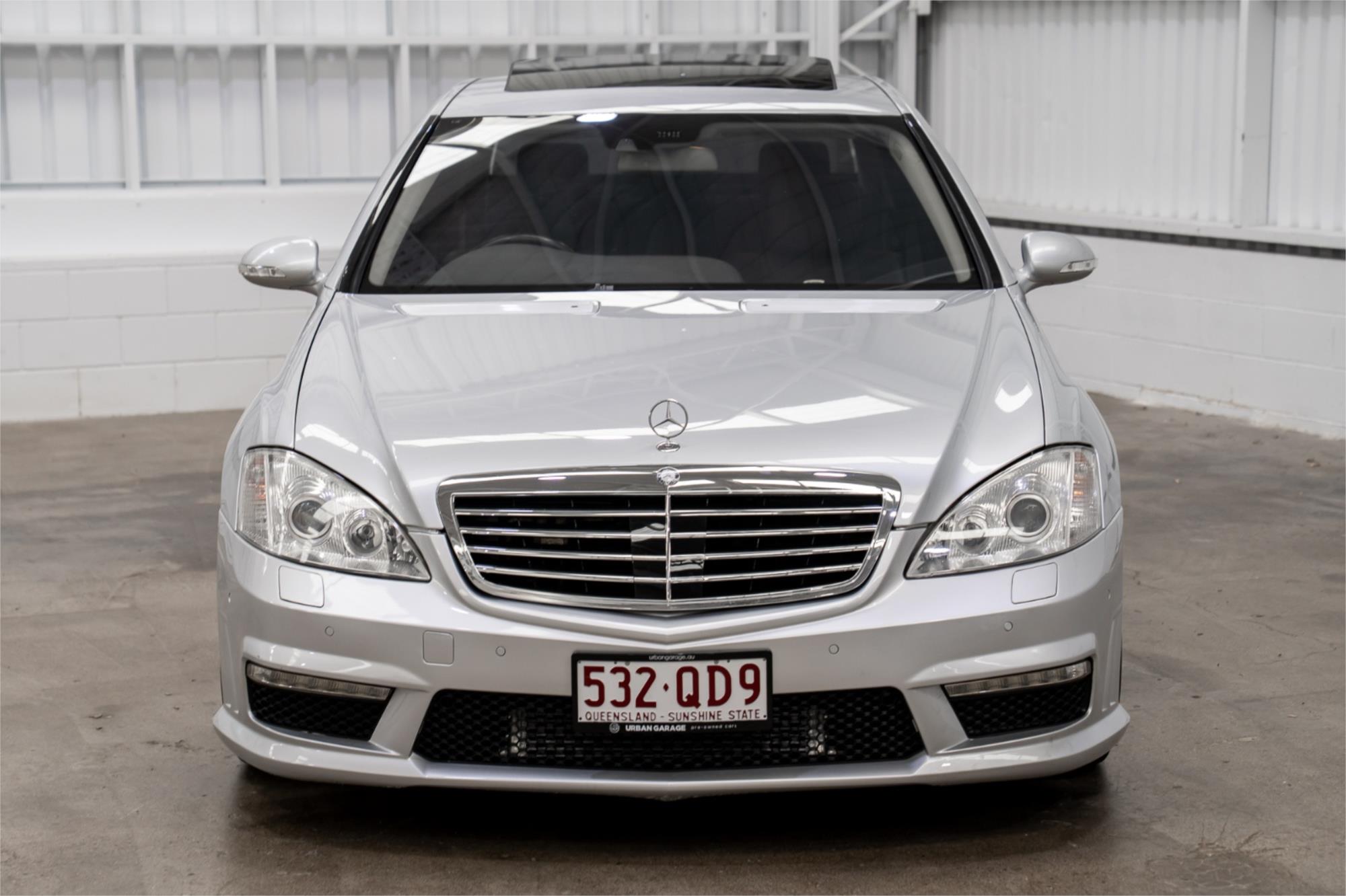 2008 MERCEDES-BENZ S63 221 07 UPGRADE AMG 7 SP AUTOMATIC G-TRONIC 4D SEDAN