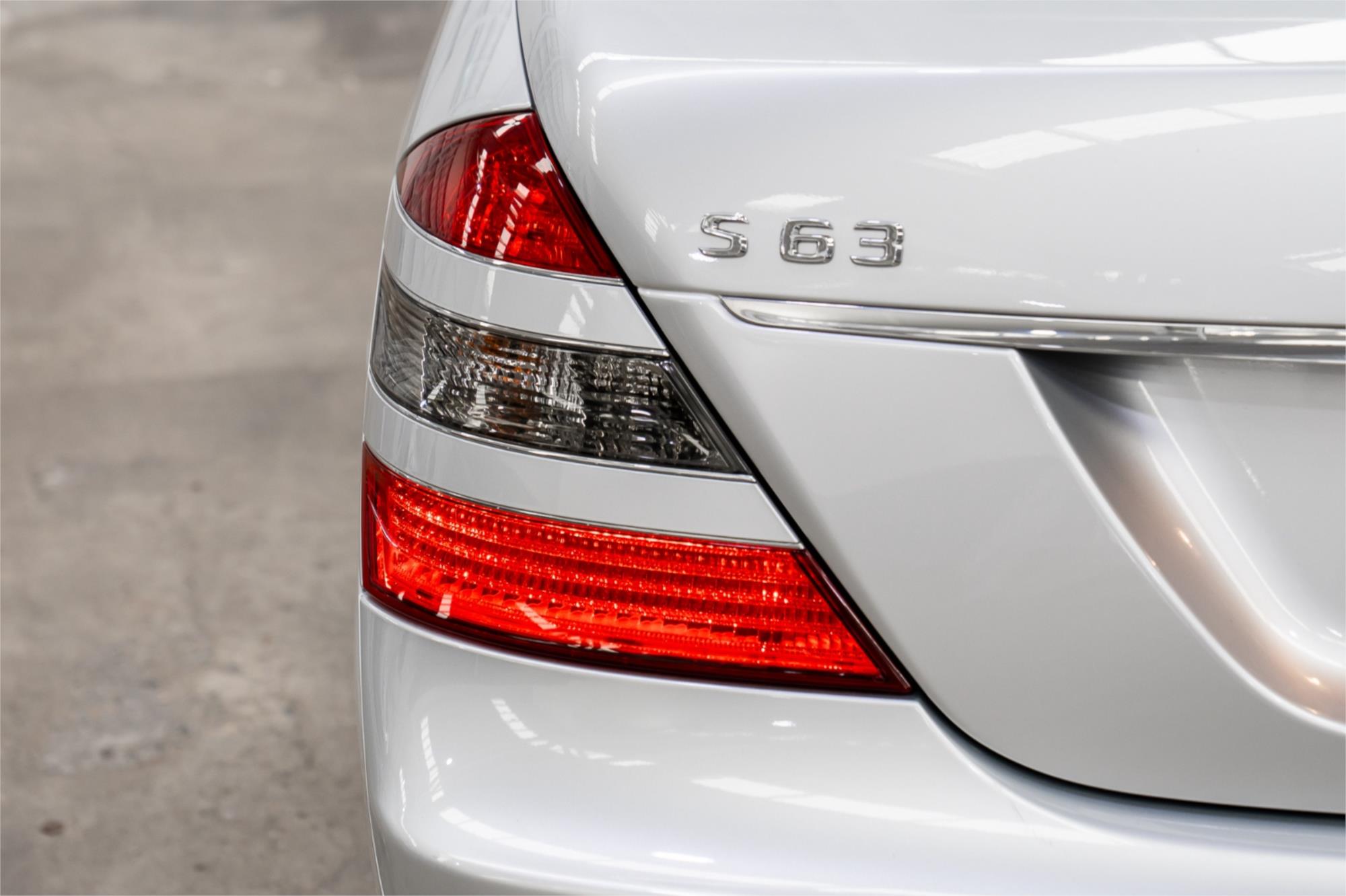 2008 MERCEDES-BENZ S63 221 07 UPGRADE AMG 7 SP AUTOMATIC G-TRONIC 4D SEDAN