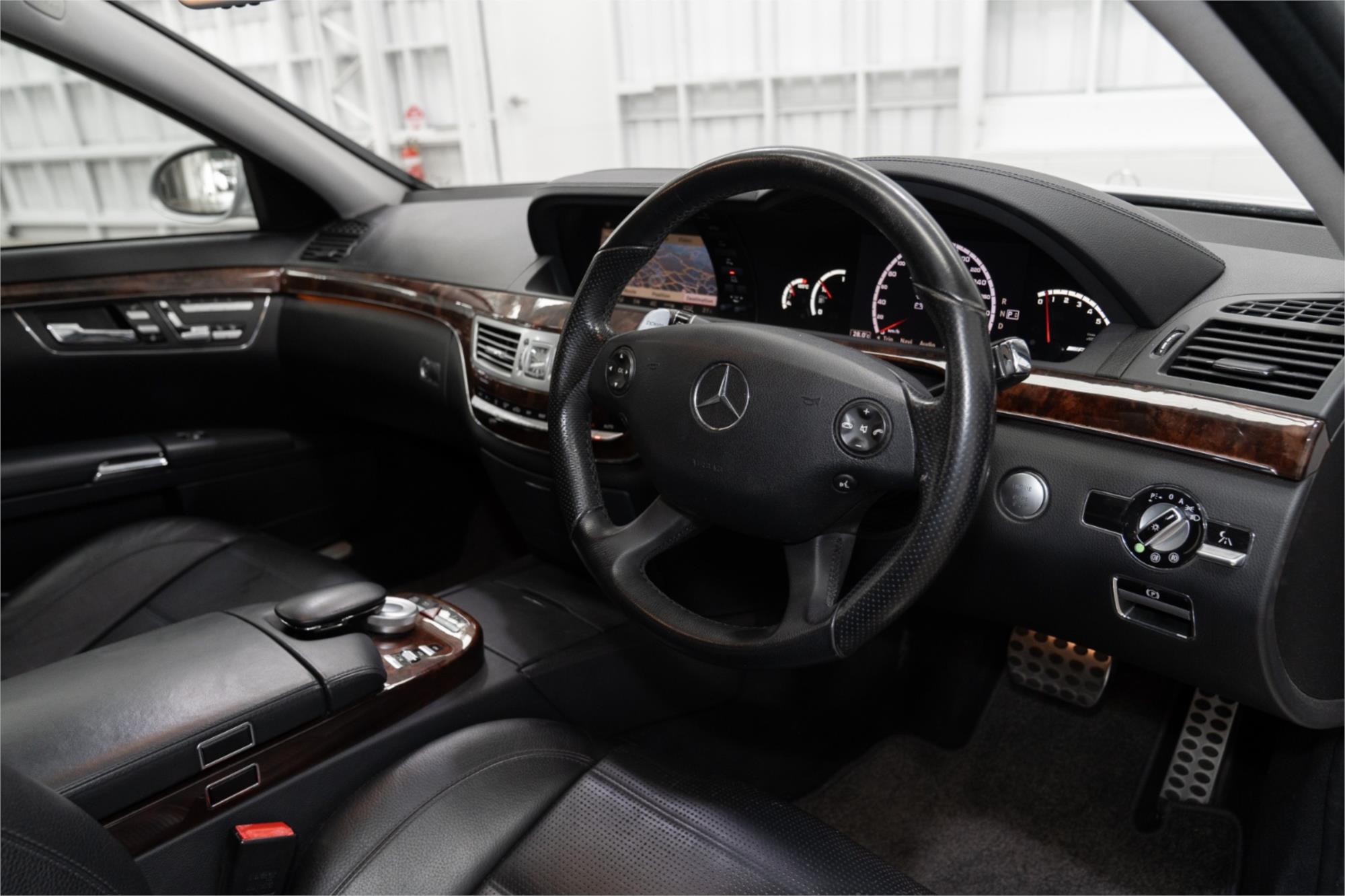 2008 MERCEDES-BENZ S63 221 07 UPGRADE AMG 7 SP AUTOMATIC G-TRONIC 4D SEDAN