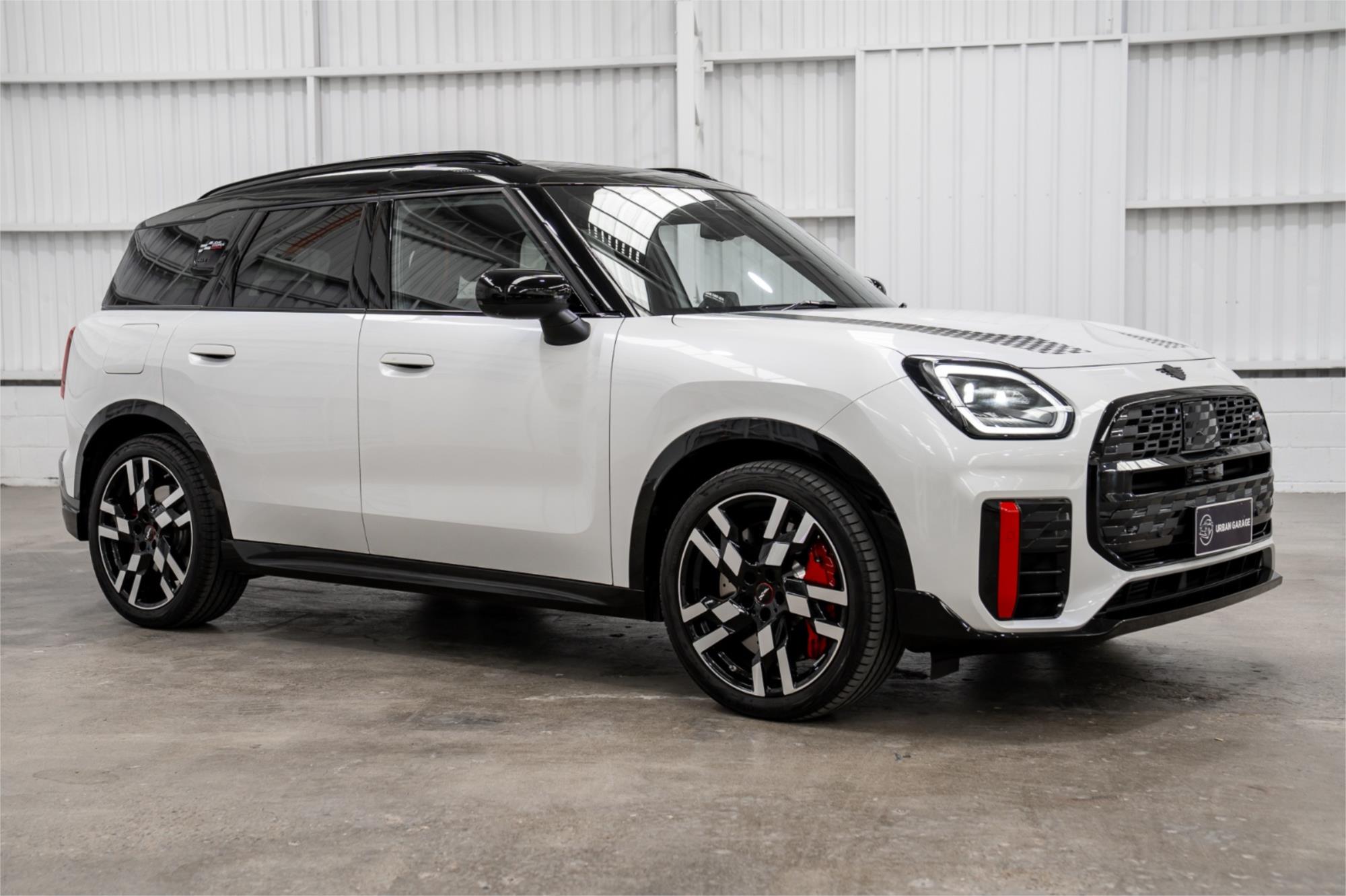 2025 MINI COUNTRYMAN U25 UPDATE JCW ALL4 FAVOURED 7 SP AUTO DUAL CLUTCH 5D WAGON