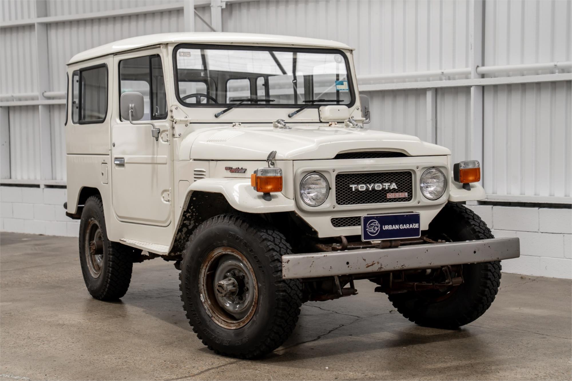 1980 TOYOTA LANDCRUISER SWB (4x4) 4 SP MANUAL 4X4 2D HARDTOP