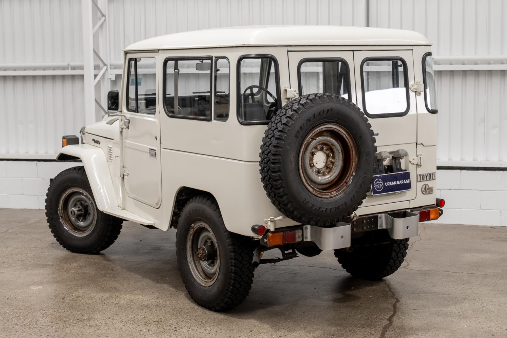 1980 TOYOTA LANDCRUISER SWB (4x4) 4 SP MANUAL 4X4 2D HARDTOP