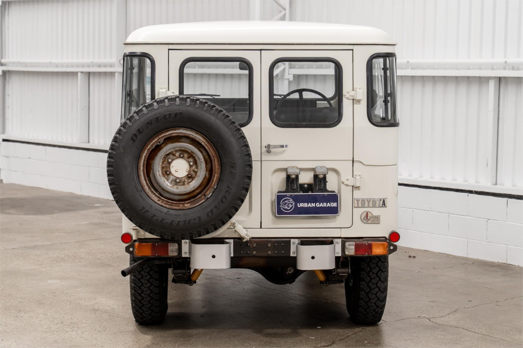 1980 TOYOTA LANDCRUISER SWB (4x4) 4 SP MANUAL 4X4 2D HARDTOP