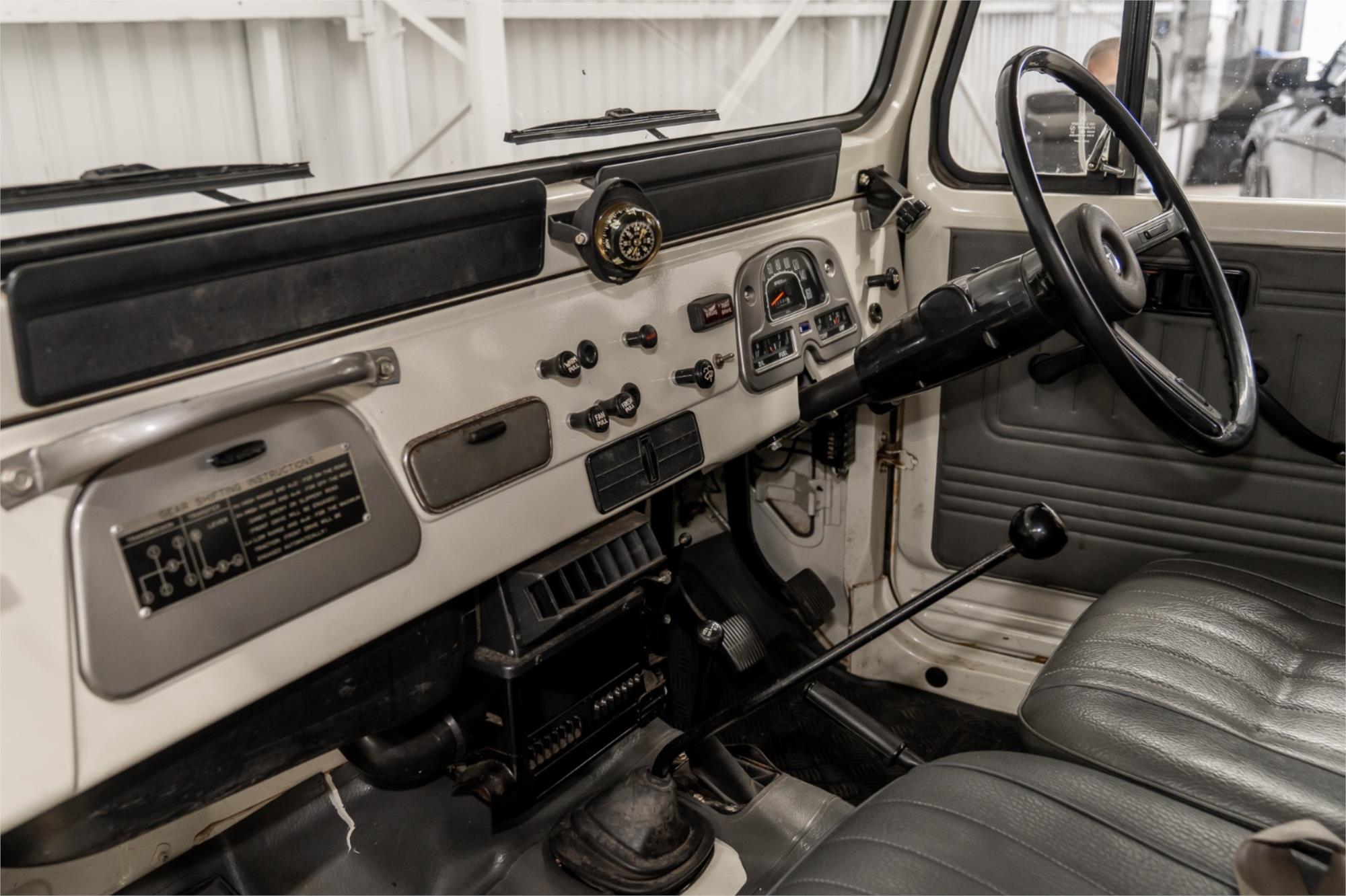 1980 TOYOTA LANDCRUISER SWB (4x4) 4 SP MANUAL 4X4 2D HARDTOP