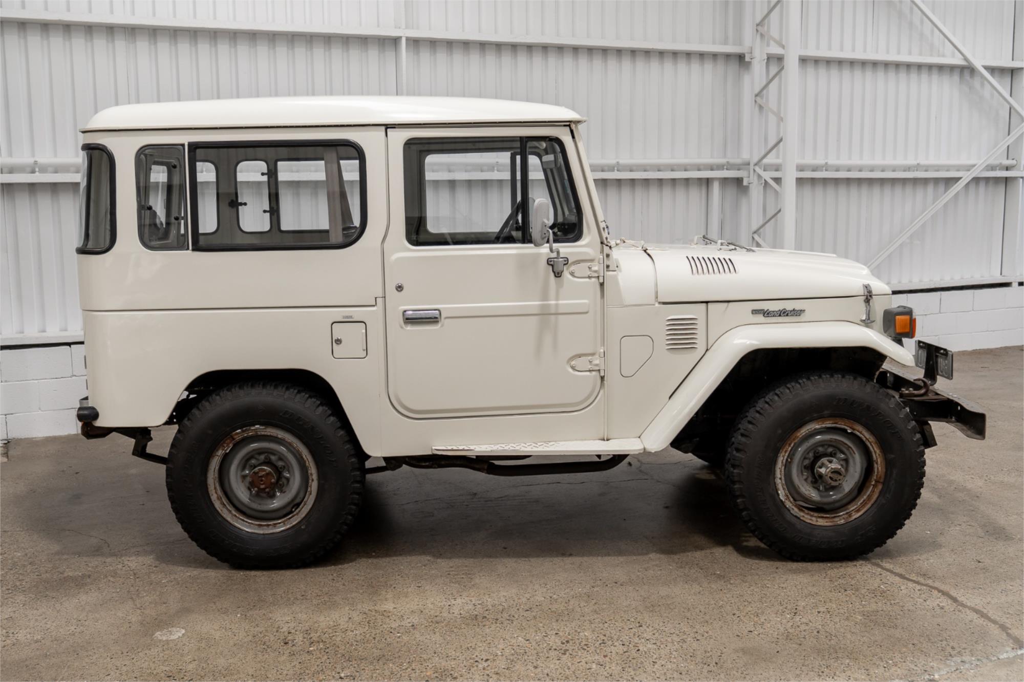 1980 TOYOTA LANDCRUISER SWB (4x4) 4 SP MANUAL 4X4 2D HARDTOP
