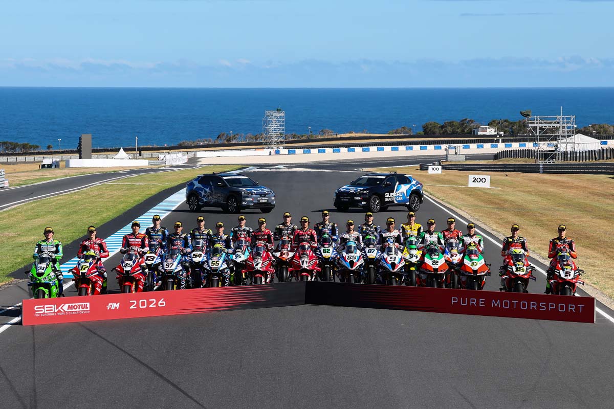 2026 World Superbikes Phillip Island entry list