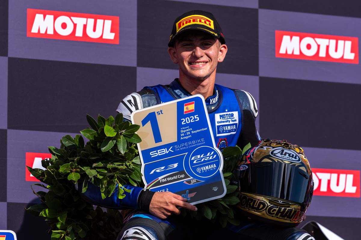 Yamaha signs Carter Thompson for new World Sportbike Championship