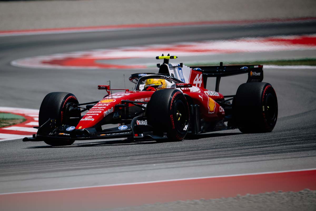 Hamilton takes first Ferrari F1 win