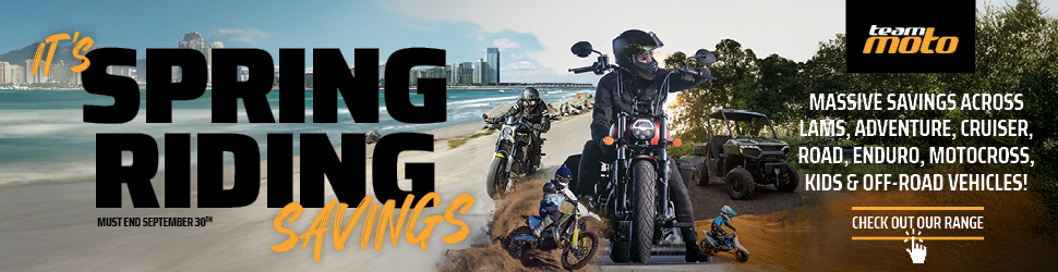 Spring Riding Savings now at TeamMoto