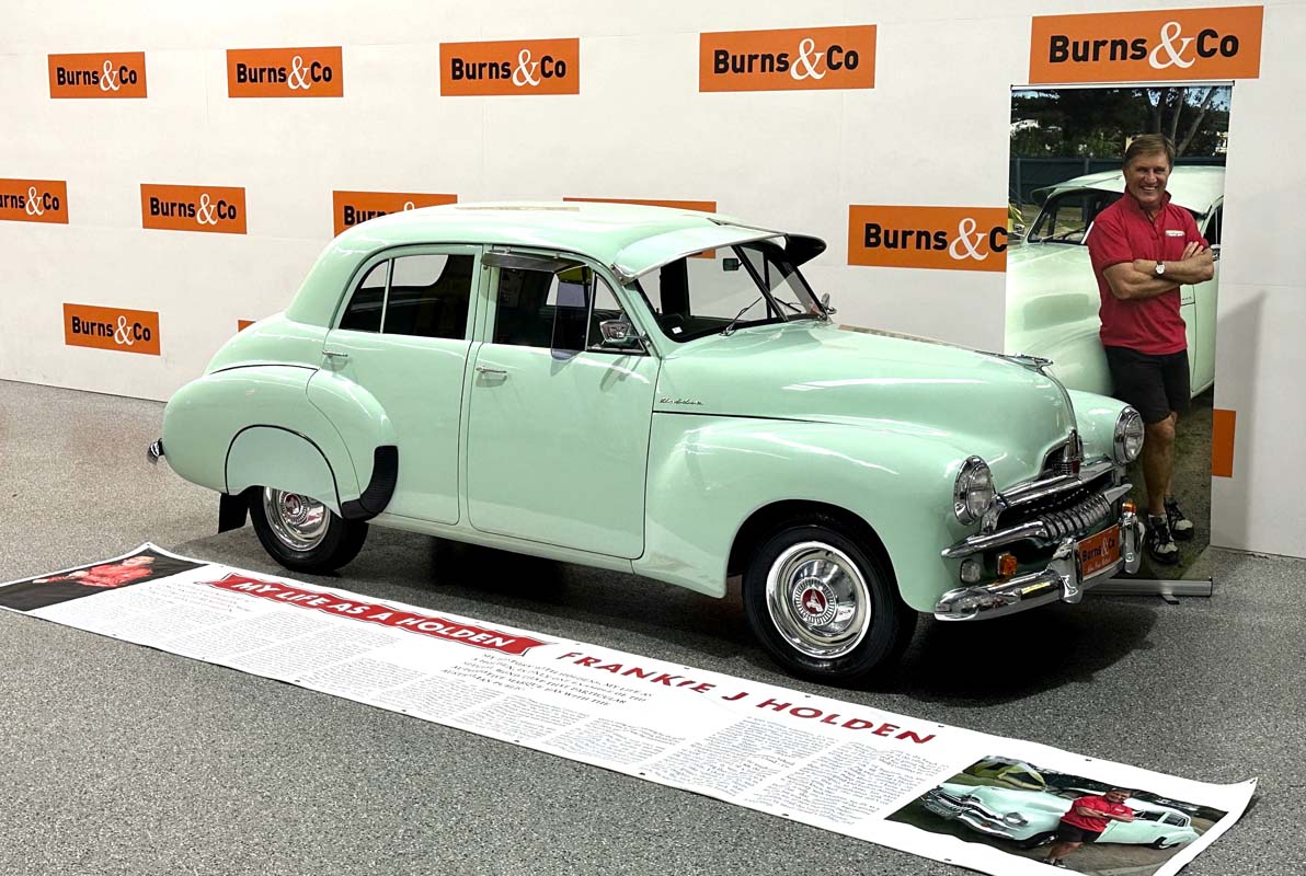 Frankie J Holden’s FJ Holden is going to auction