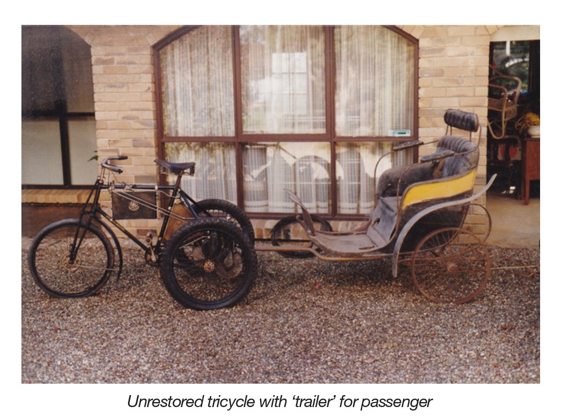 FEATURE - 1898 De Dion-Bouton tricycle