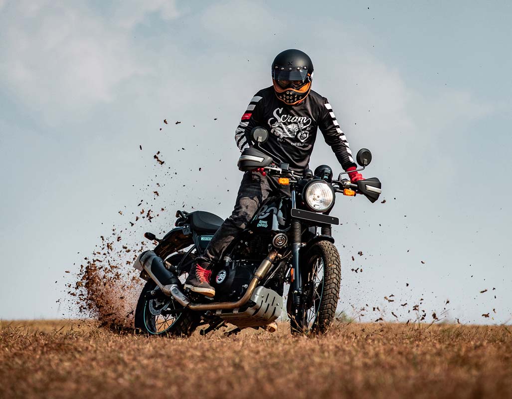 Royal Enfield previews ‘Scram 411’