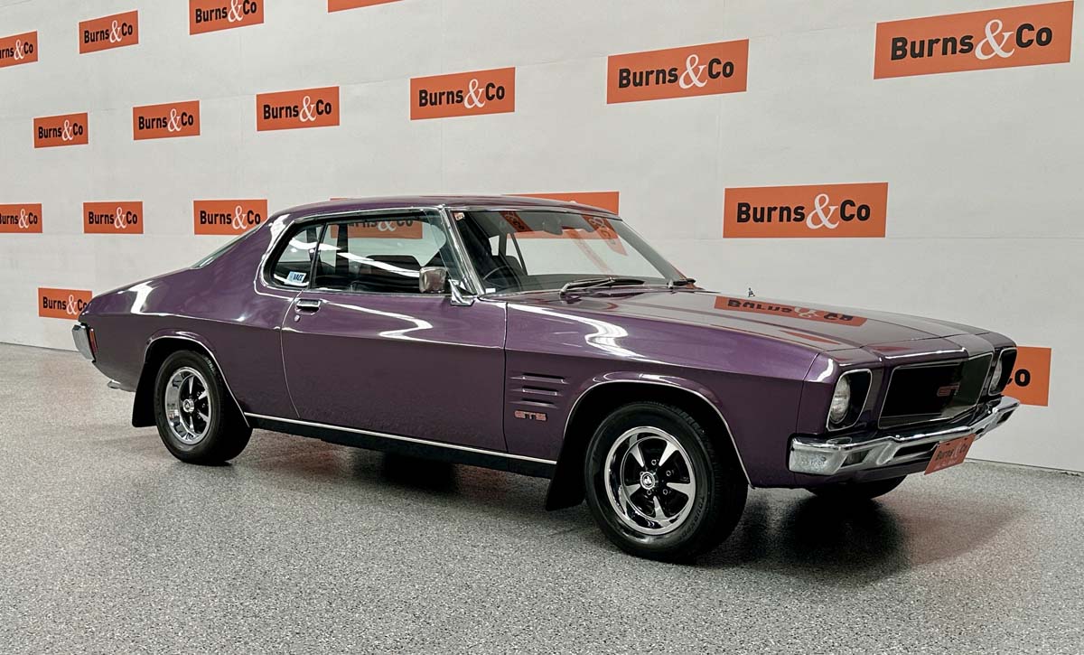 Holdens rule at Burns & Co October Auction