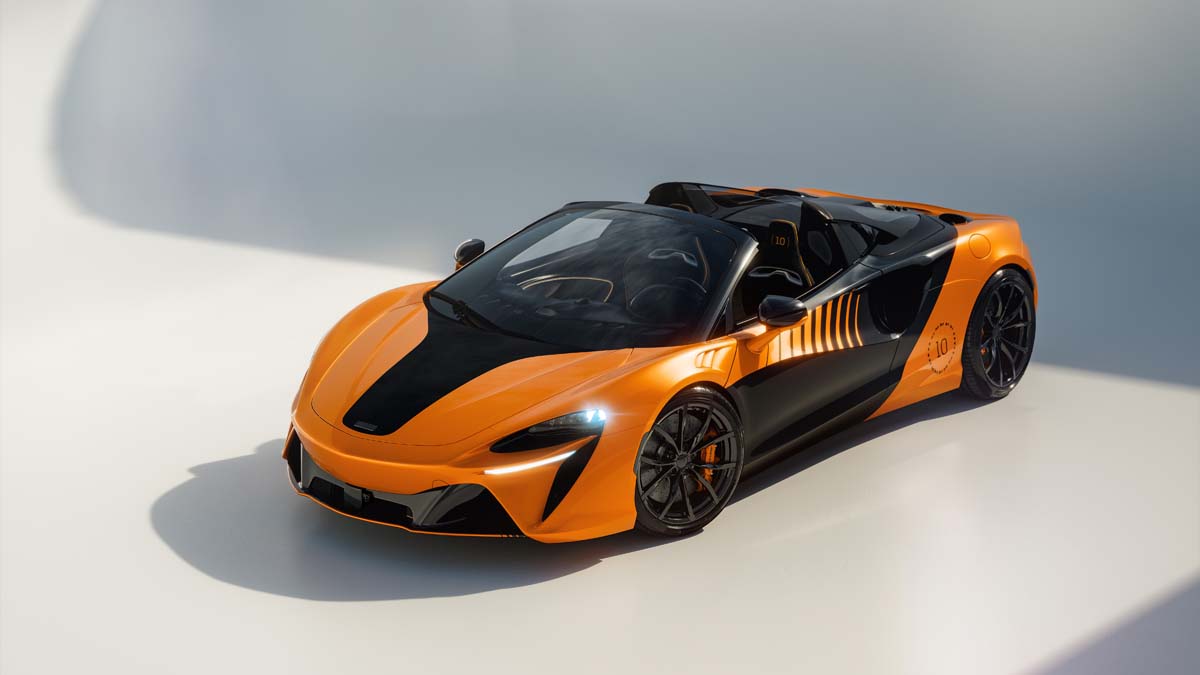 McLaren reveals Artura Spider ‘MCL39 Championship Edition’