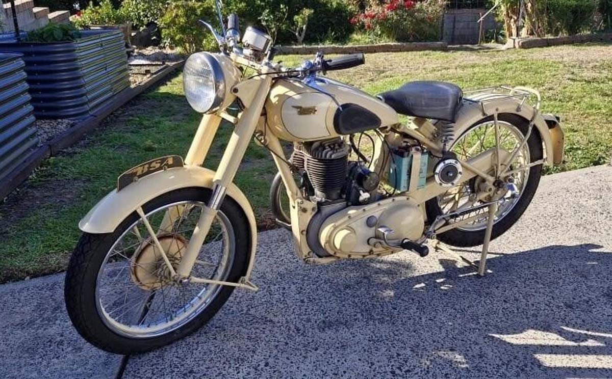 Rare and desirable classics on offer with Manshed Auctions at Bulli Antique M/C Weekend