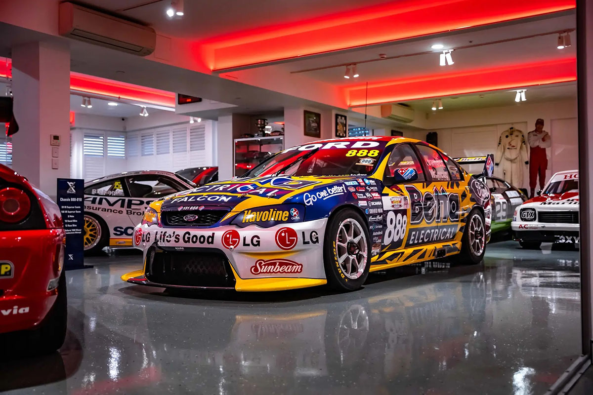 Big V8 Supercar collection sold