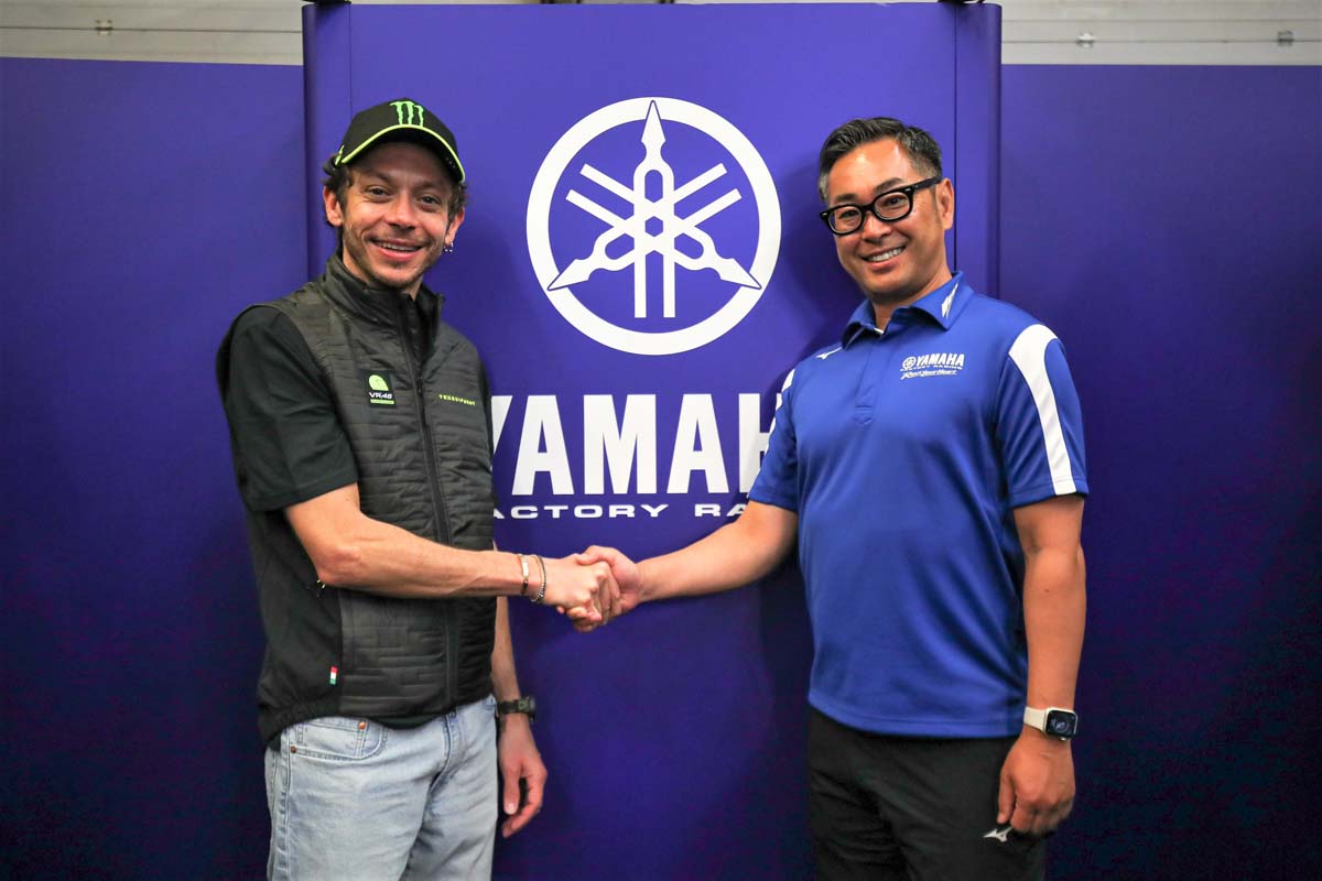 Rossi signs on as Yamaha ambassador