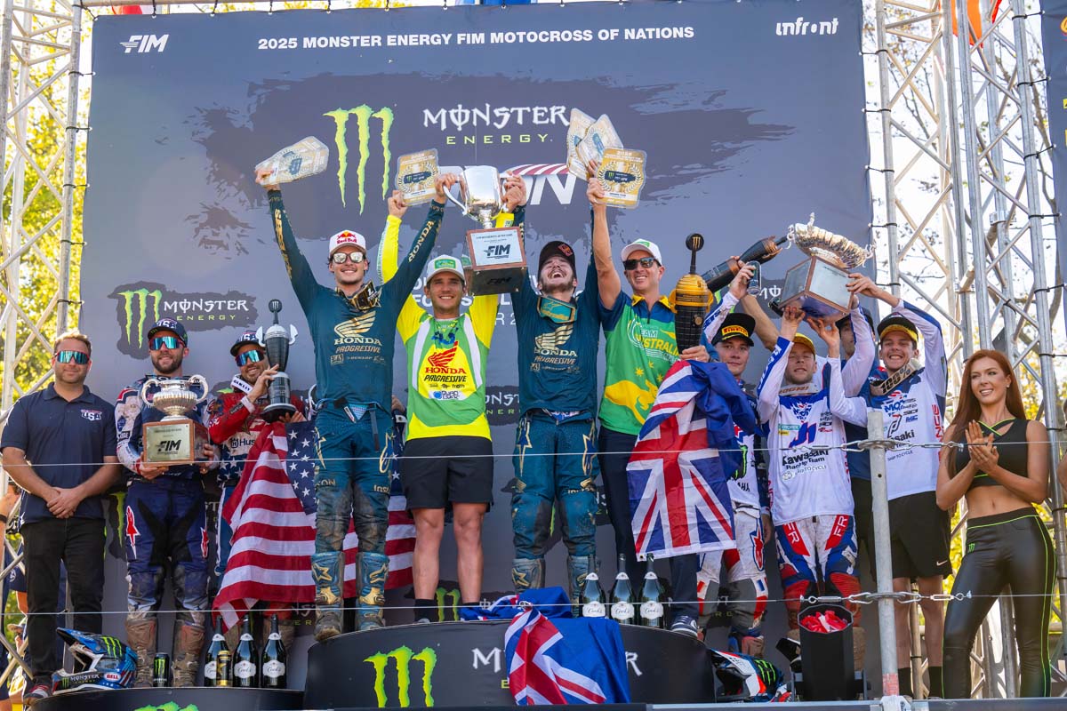 Team Australia wins 2025 Motocross of Nations