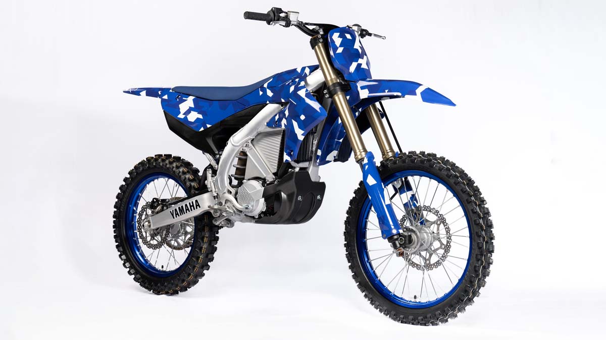 Yamaha unveils electric motocross concept