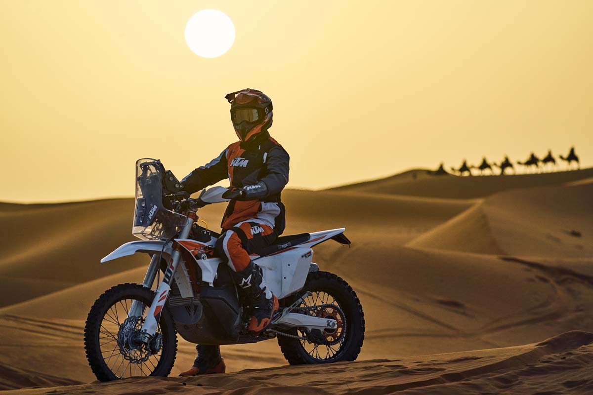 KTM reveals 2026 450 Rally Replica