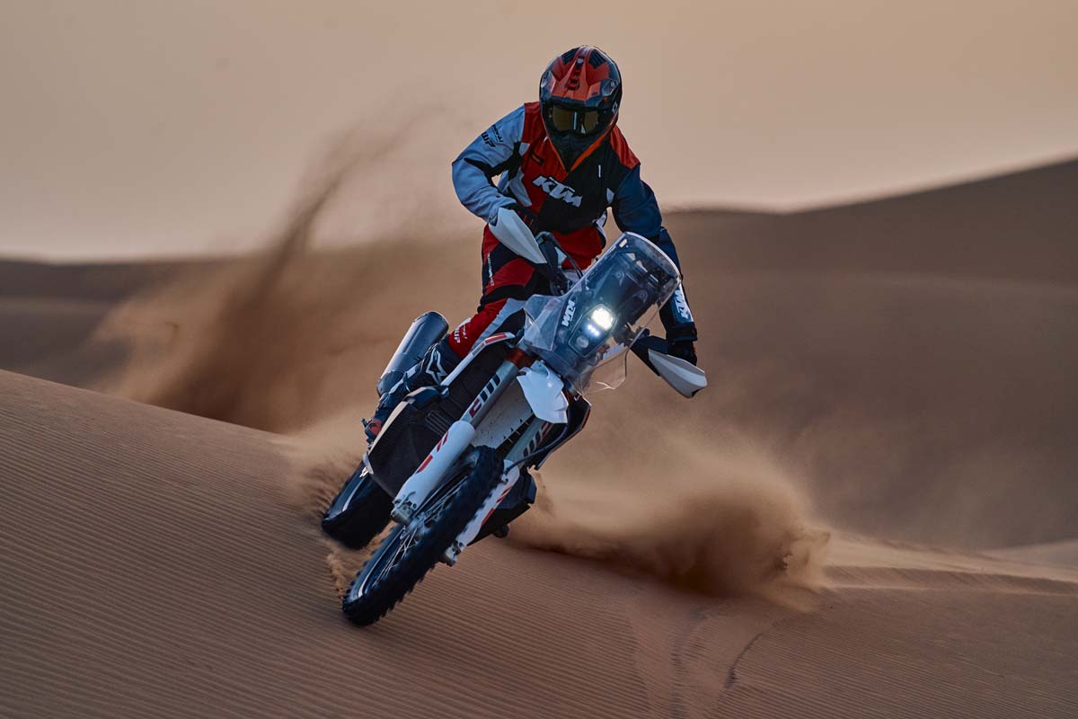 KTM reveals 2026 450 Rally Replica