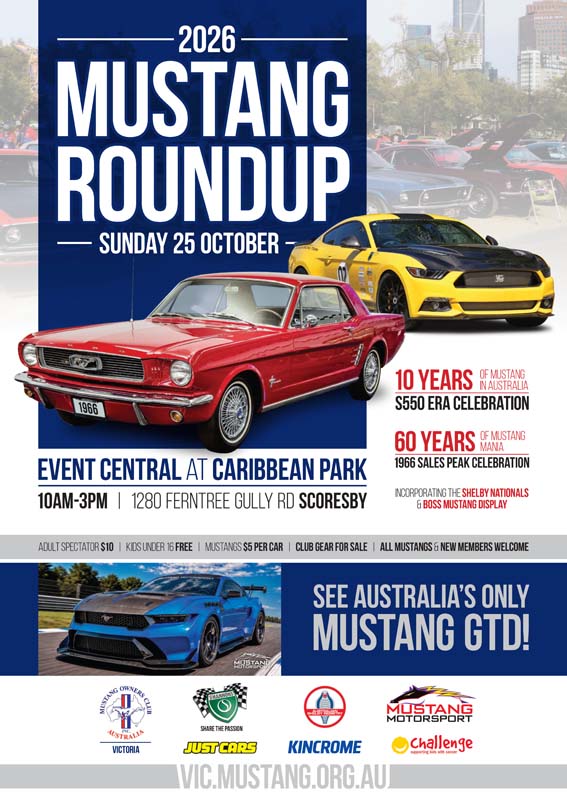 New venue for 2026 Mustang Round Up