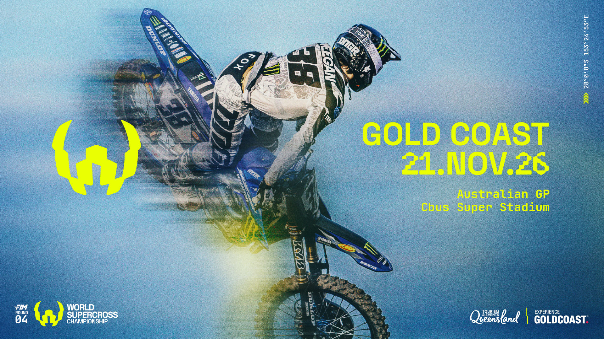 Gold Coast to host a round of 2026 World Supercross