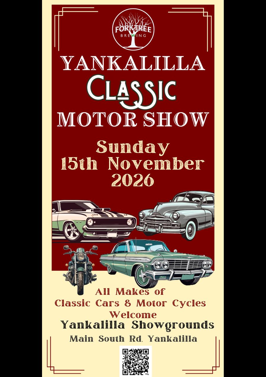 2026 Forktree Yankalilla Classic Motor Show 