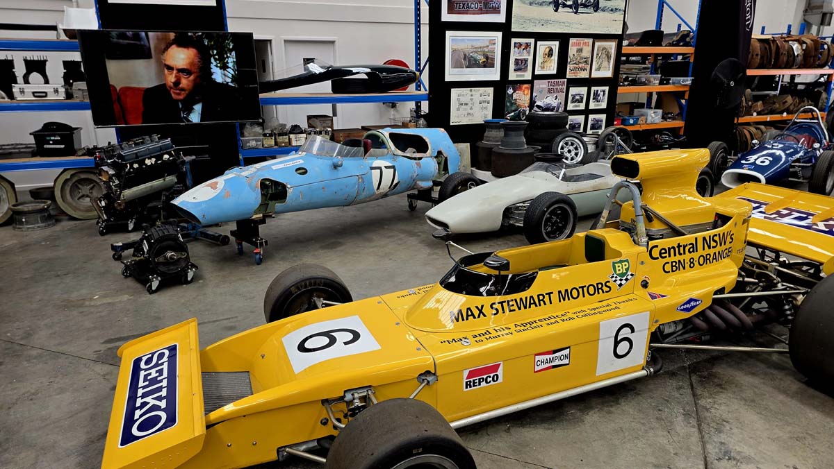 Donington launch Jack Brabham celebration auction