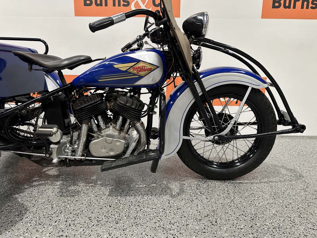 Early Harley Servi-Car going to auction with Burns & Co