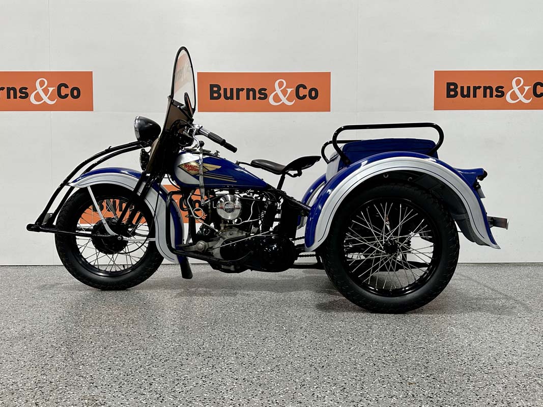 Early Harley Servi-Car going to auction with Burns & Co