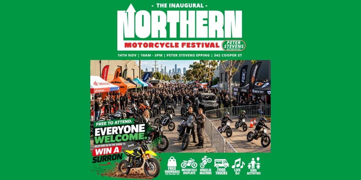 Peter Stevens Epping presents the inaugural ‘Northern Motorcycle Festival’