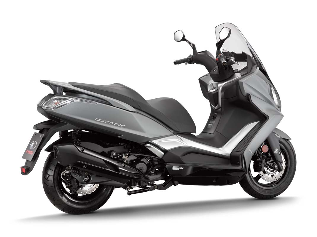 Kymco updates Downtown 350i TCS