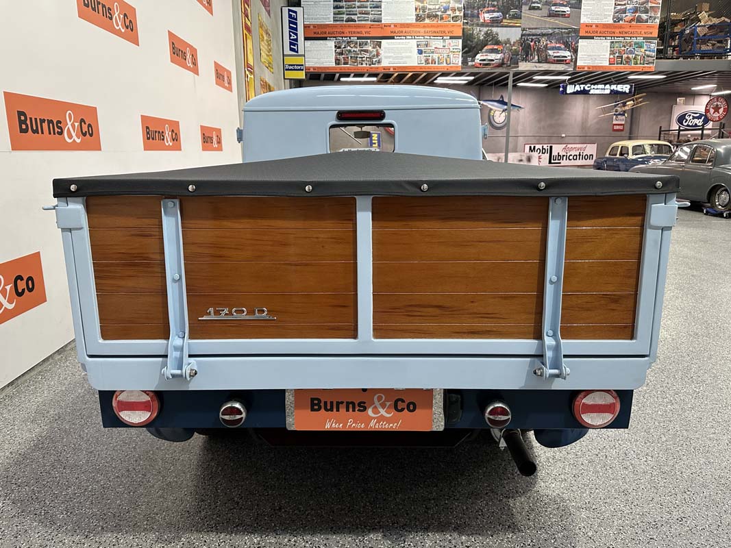 Rare Mercedes ute going to auction with Burns & Co