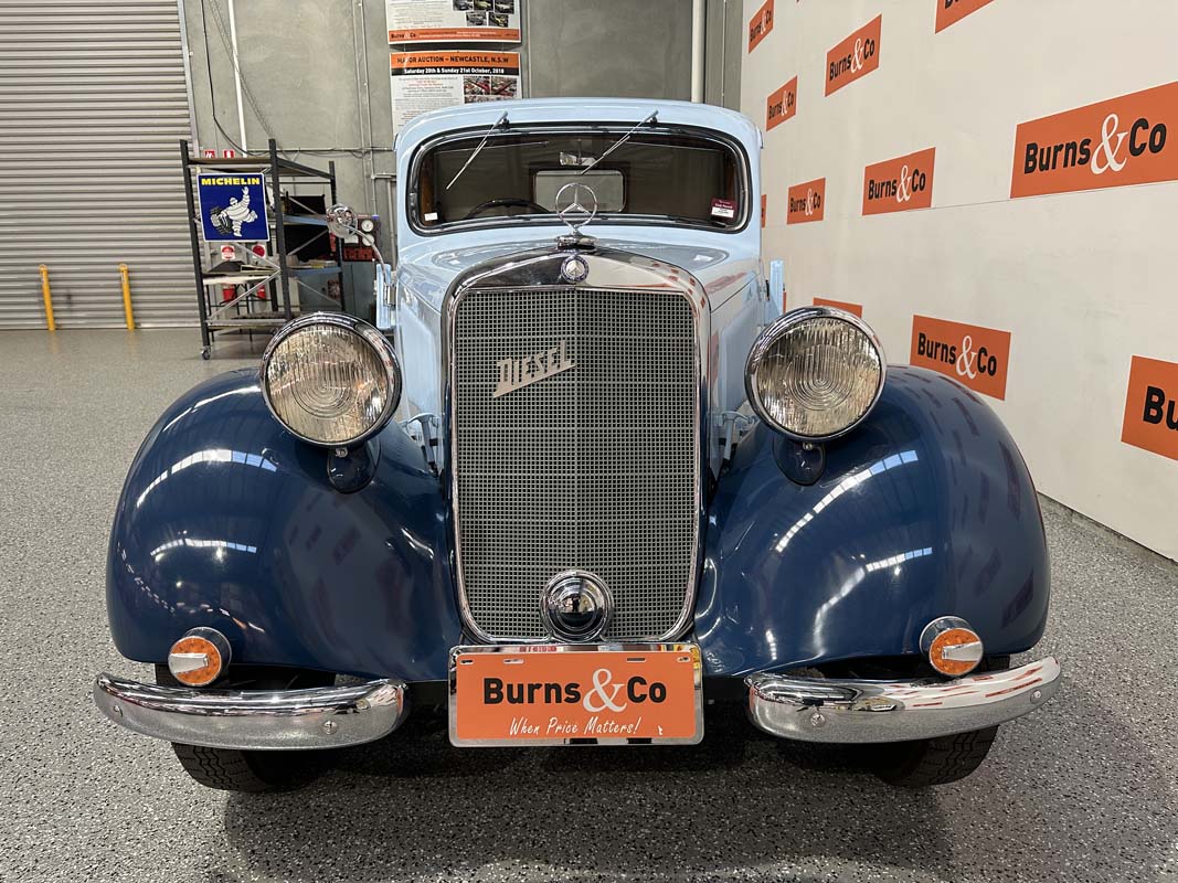 Rare Mercedes ute going to auction with Burns & Co