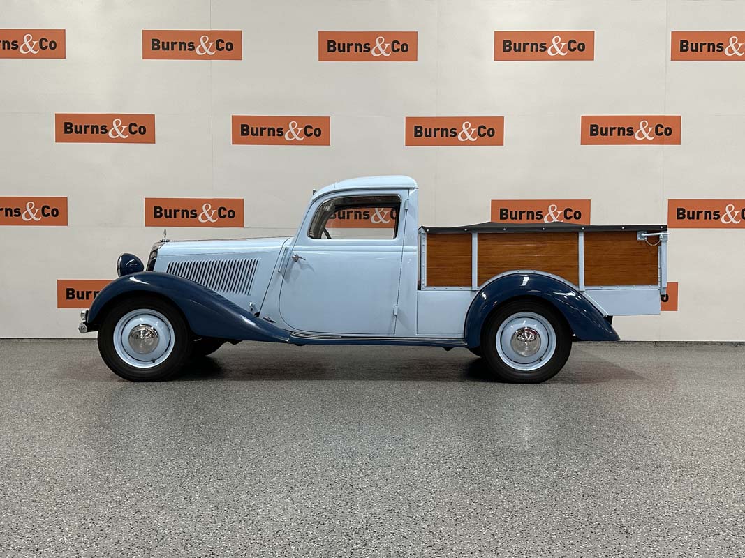 Rare Mercedes ute going to auction with Burns & Co