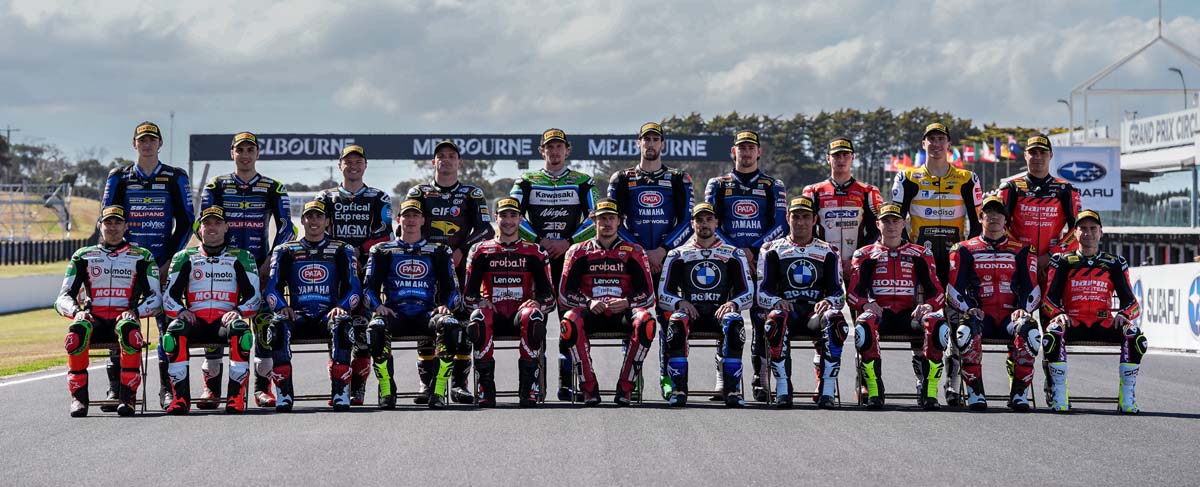 2026 World Superbikes Phillip Island entry list