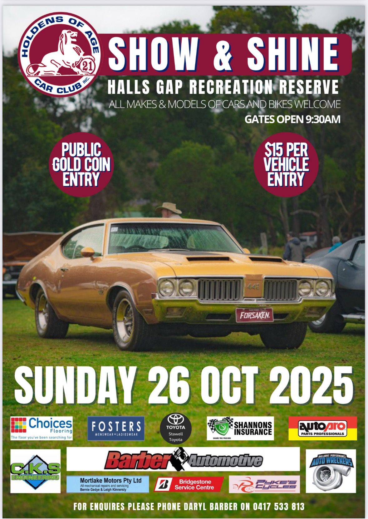 Annual Show & Shine. 