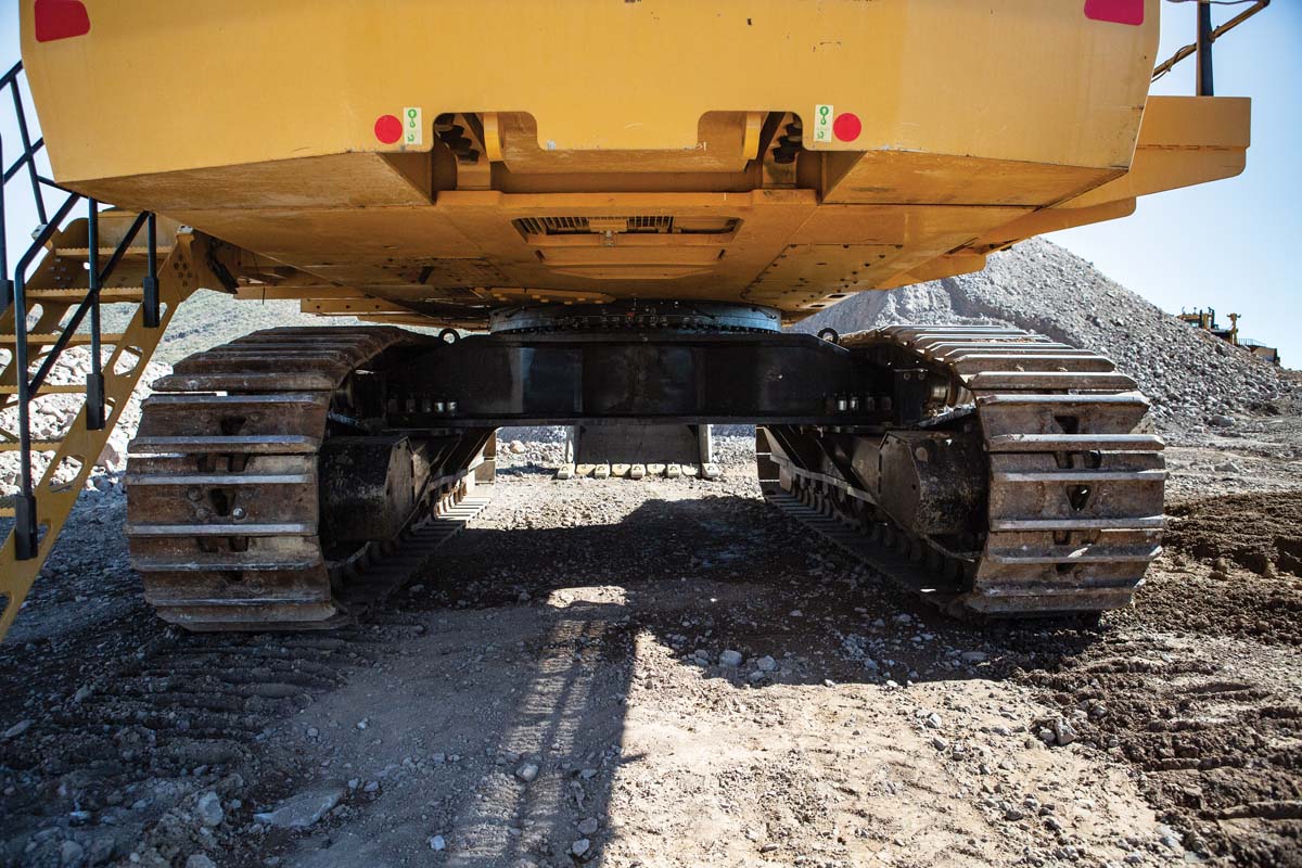 Caterpillar updates Cat 6015 mining shovel