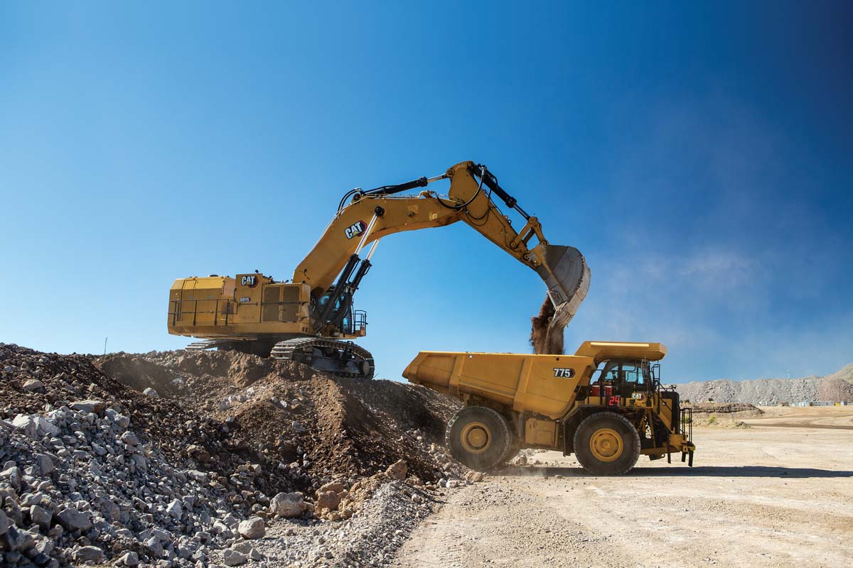 Caterpillar updates Cat 6015 mining shovel