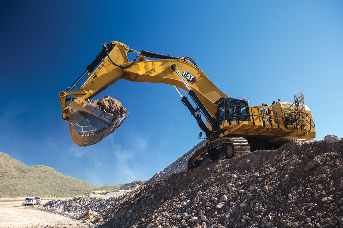 Caterpillar updates Cat 6015 mining shovel