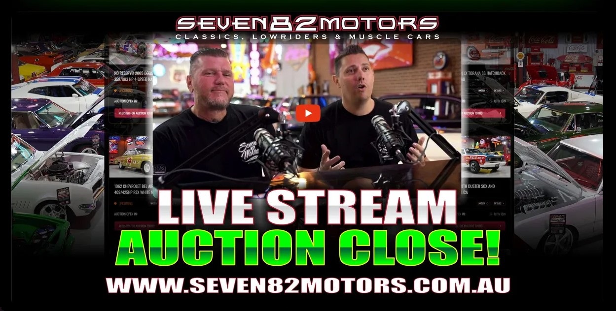Seven82Motors Auction july 2026