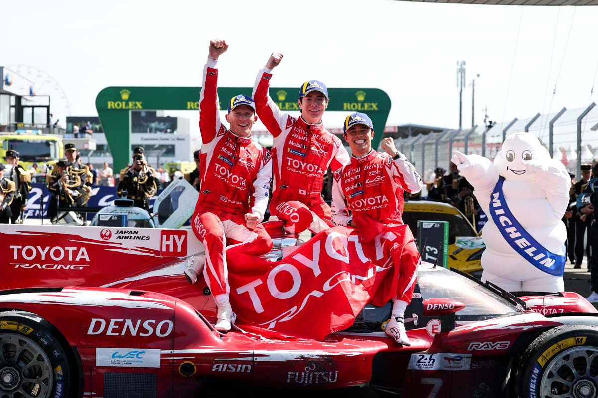 Toyota triumphs at 24 Hours of Le Mans