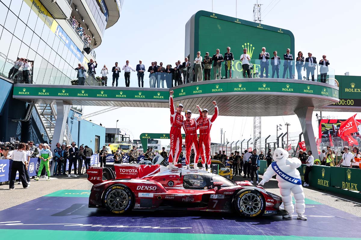 Toyota triumphs at 24 Hours of Le Mans
