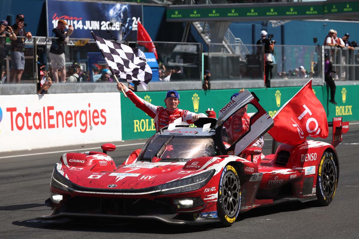 Toyota triumphs at 24 Hours of Le Mans