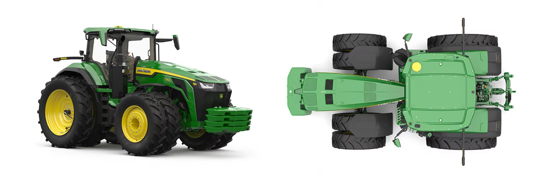 John Deere introduces new 8R and 8RX tractors